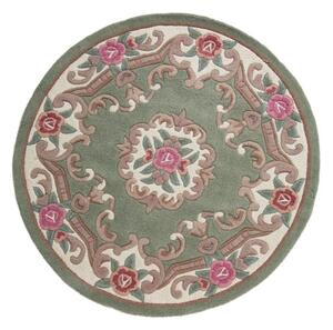 Lotus Premium Aubusson Round Rug