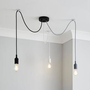 Monochrome Flex 3 Light Cluster Ceiling Light