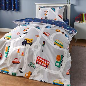 Transport Duvet Cover and Pillowcase Set