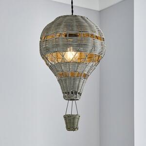 Hot Air Balloon Rattan Easy Fit Pendant Shade