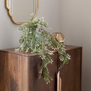 Artificial Trailing Green Leaf Bush Stem