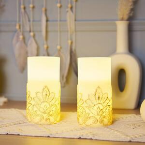 Pauleen Cosy Charm Candle LED candles, 2-set, wax