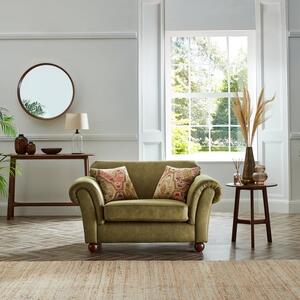 Angus Faux Leather Combo Snuggle Chair