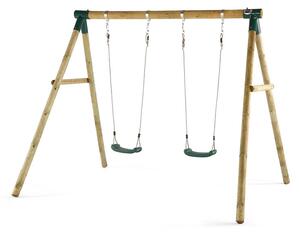 Plum Marmoset Wooden Swing Set