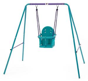Plum 2 in 1 Swing Set - Purple/Teal