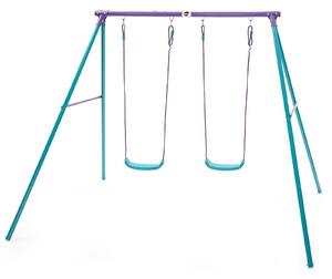 Plum Sedna Double Swing Set - Purple/Teal