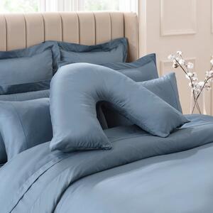 Dorma Smooth & Soft 300 Thread Count Cotton Sateen V-Shaped Pillowcase