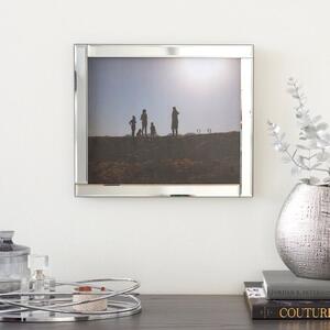 Luxe Silver Mirrored Photo Frame