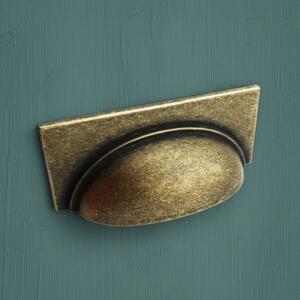 Bordeaux Cup Handle with Rectangular Backplate