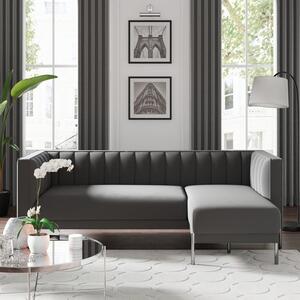 Bellamy Luxe Velvet Right Hand Corner Chaise