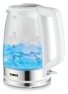 Tower Presto 1.7 Litre Glass Kettle White
