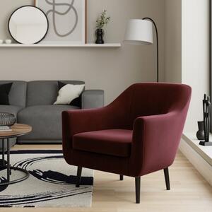 Eddie Velvet Tub Armchair