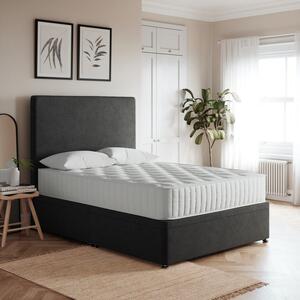 Luxury Side Ottoman Bed Frame, Tweed