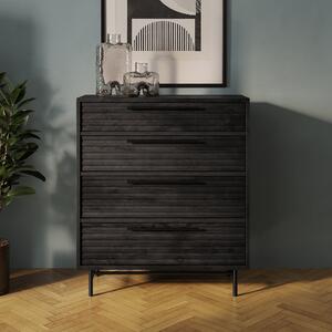 Bryant 4 Drawer Chest Black