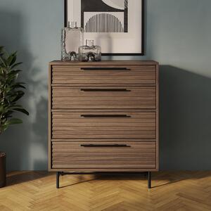 Bryant 4 Drawer Chest Walnut