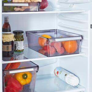 Tinted Fridge Organiser Storage Box Clear