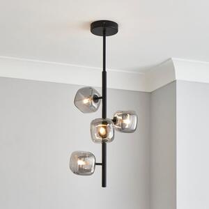 Elements Tollose 4 Light Semi Flush Ceiling Light