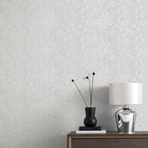 Mosaic Embossed Silver Wallpaper
