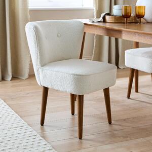 Eliza Dining Chair, Boucle Ivory