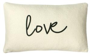 Furn. Shearling Fleece Love Cushion