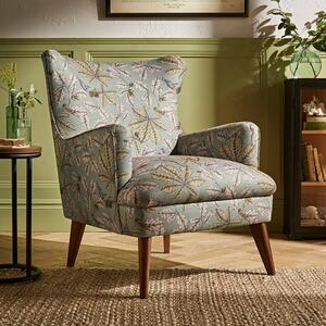 Marlow Wing Chair, Arboretum Print