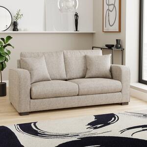 Carson Small Chunky Chenille 3 Seater Sofa