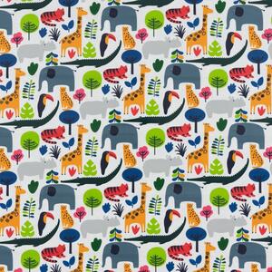 By the Metre Elements Scandi Jungle PVC Multi