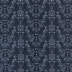 By the Metre Belvedere Oil Cloth Luxe Navy