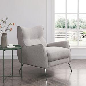 Clara Linen Effect Accent Chair