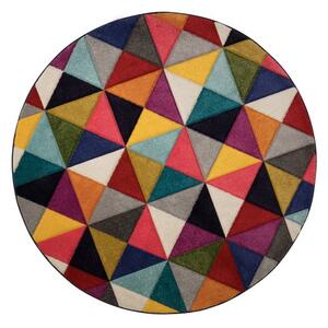 Samba Geometric Round Rug