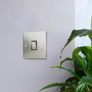 1 Gang 2 Way Stainless Steel Light Switch