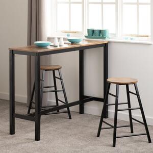 Athens 2 Seater Rectangular Bar Table with 2 Stools