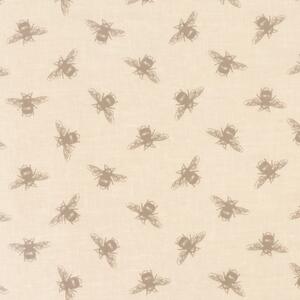 By the Metre Bees Natural PVC