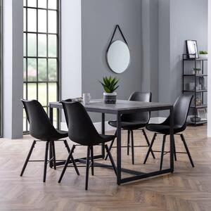 Staten Rectangular Dining Table with 4 Kari Chairs