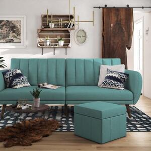 Brittany Linen Double Sofa Bed