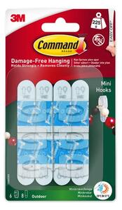 Command Outdoor Mini Hooks