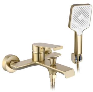 Bath faucet REA Brush Gold