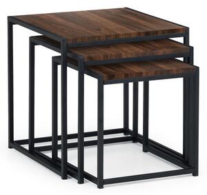 Tribeca Nest of 3 Tables, Walnut