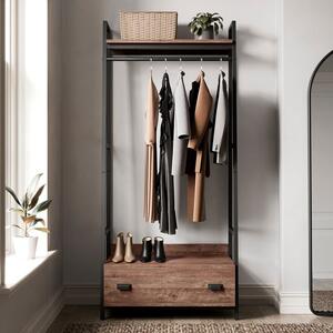 Fulton Open Wardrobe, Pine