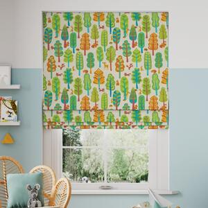 Funky Forest Made to Measure Roman Blind