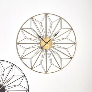 Antique Gold Geo Wall Clock