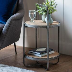 Dalton Side Table, Iron