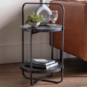 Dalton Side Table, Iron