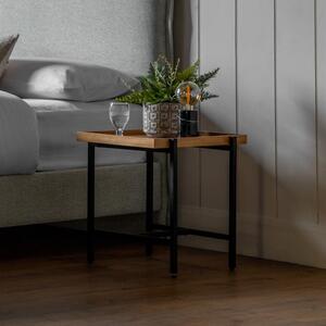 Newark Side Table, Light Wood