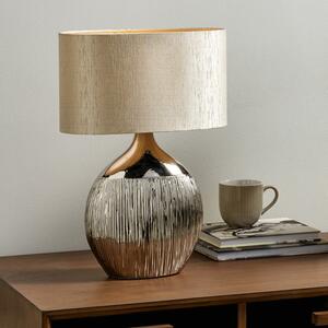 Gemini Silver Table Lamp