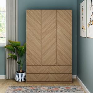 Taranto Triple 4 Drawer Wardrobe