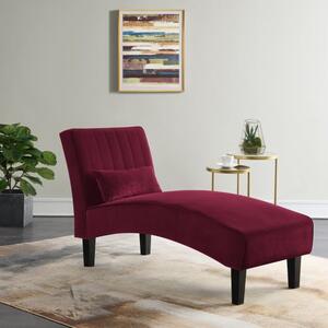 Bella Velvet Chaise Lounge