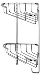 Rust-Free 2 Tier Corner Caddy