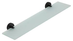 Epsom Flexi-FixTM Matt Black Glass Shelf