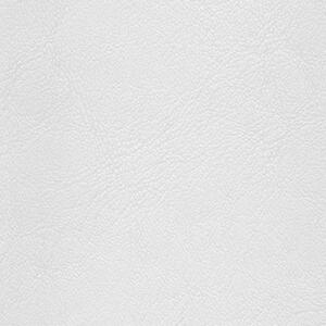 Sterling FR Faux Leather Fabric White